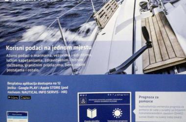 nauticki informacijski servis, aplikacija