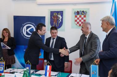 Svečano potpisan ugovor za dodjelu bespovratnih sredstava za dogradnju i rekonstrukciju luke Baška