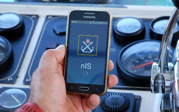 nauticki informacijski servis, aplikacija