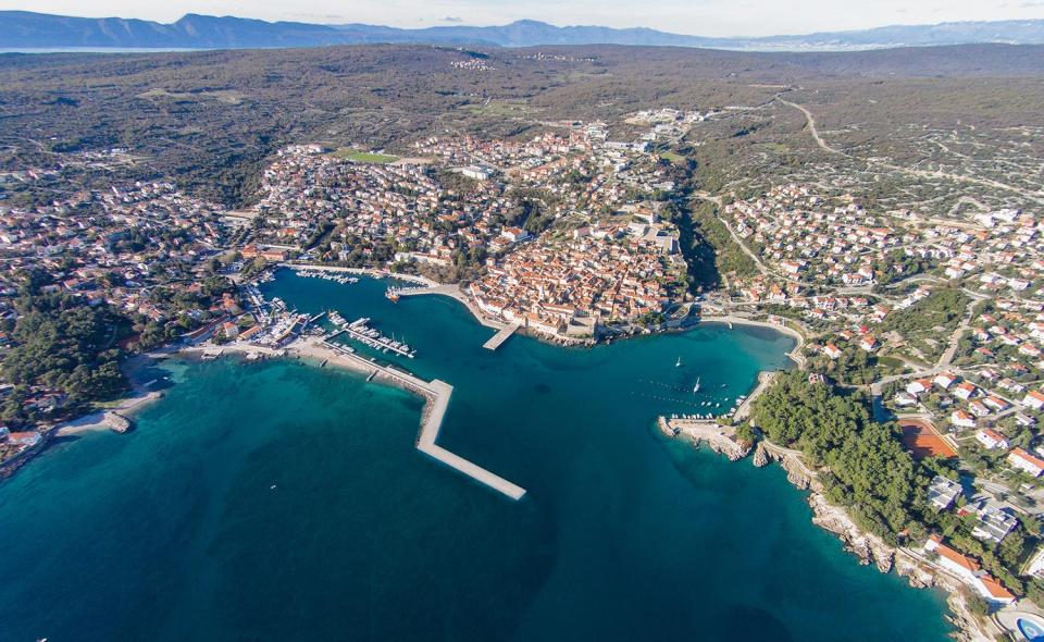 Projekt ribarska luka Krk - vizualizacija lukobrana